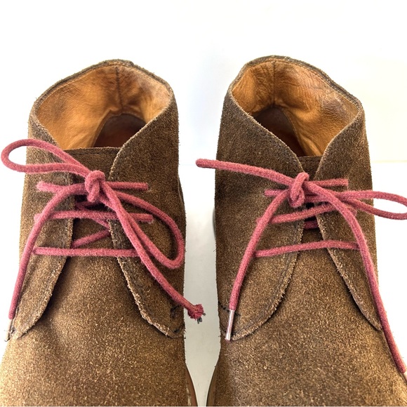 Nordstrom 1901 Suede Canyon Chukka Boot Desert Chocolate Brown  Academia Size 9 - Picture 5 of 13